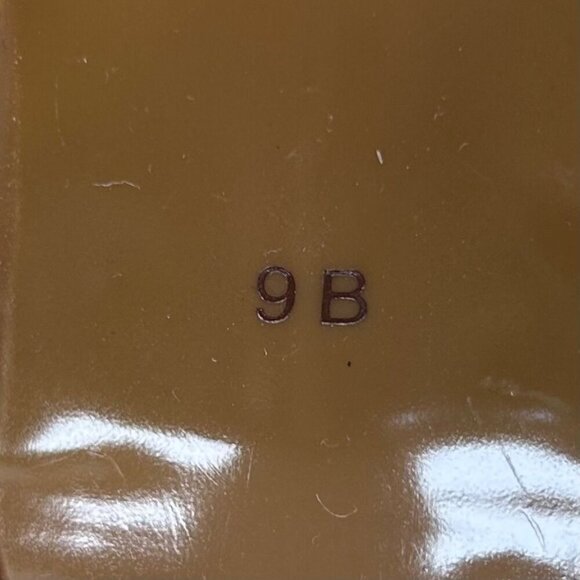 Talbots Silver Open Toe Slingback T-Strap Size 9B Strappy Heel Sandal Party Brun - Picture 7 of 7